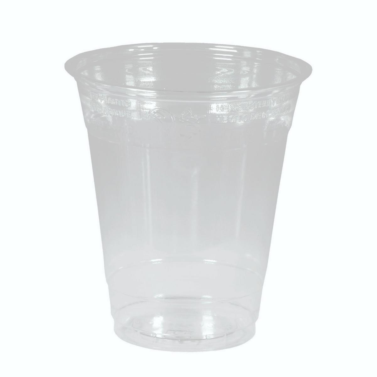 *Trinkbecher klar 300 ml, Kunstoff PET | 50 Stück 
