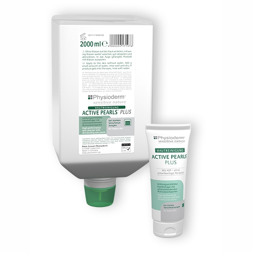 Physioderm® Active Pearls Plus® parfümfrei | 2 Liter Varioflasche 
