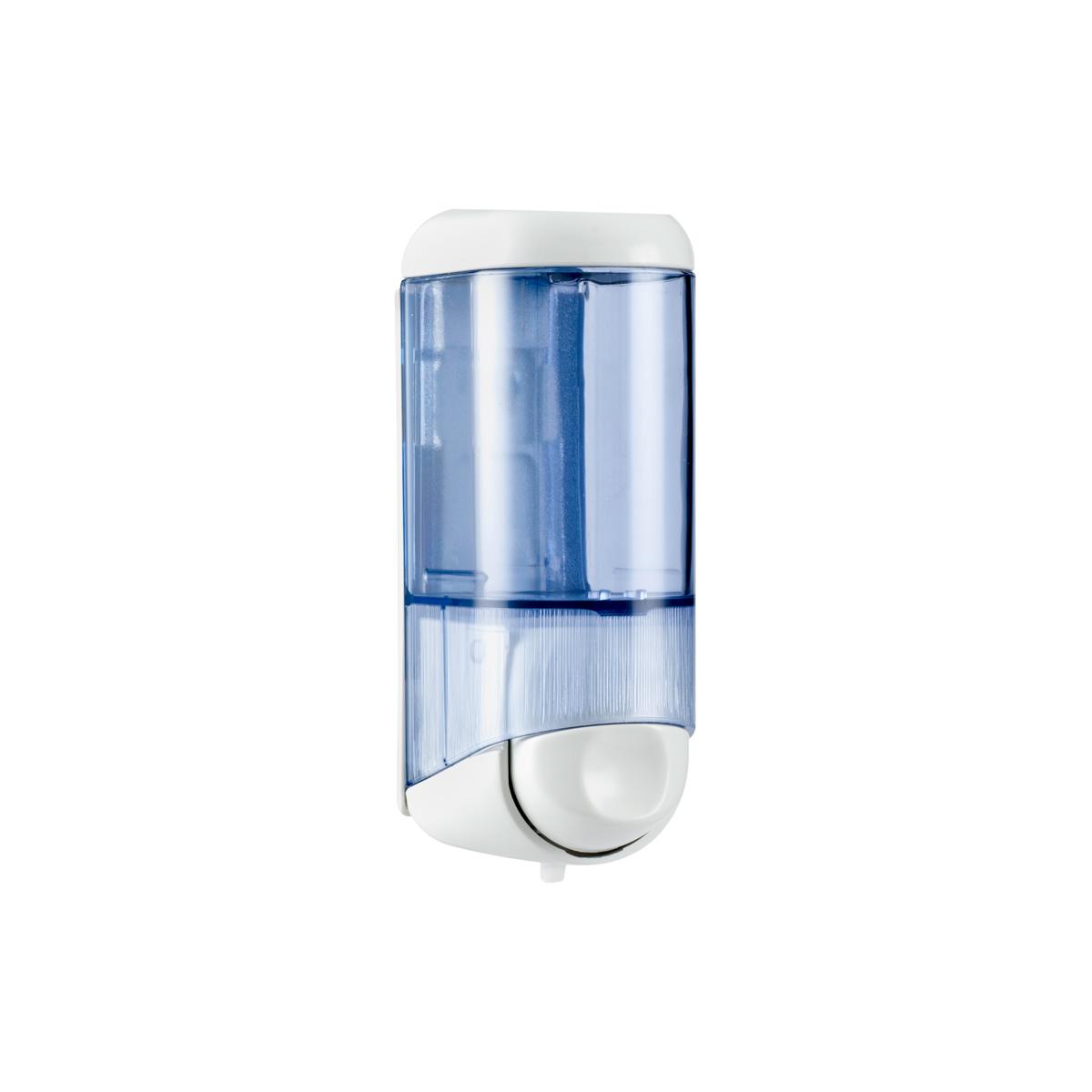 Seifencreme-Spender "CLIVIA retro 17" 170 ml | weiß/transparent 
