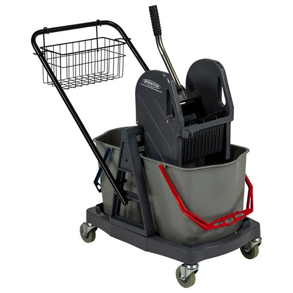 Doppel-Fahrwagen "Sprintus" Kunststoff | 2 x 17 Liter
