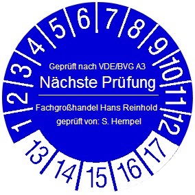 VDE-Prüfung nach VDE 0701/0702 und DGUV V3 für ortsveränderliche Elektrogräte 

