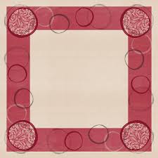 Dunicel-Mitteldecke 84 x 84 cm, unterverpackt | mit Motiv Orbit bordeaux