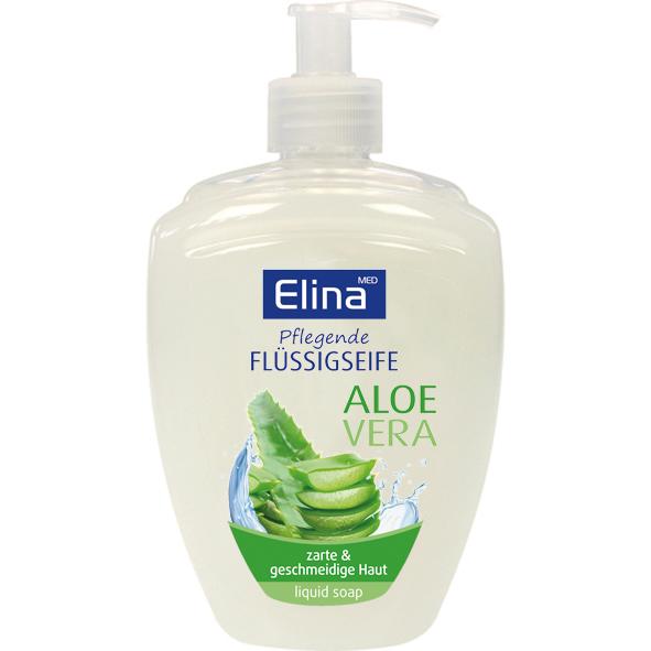 Elina Cremeseife/Flüssigseife in Spenderflasche 500 ml | Aloe Vera 