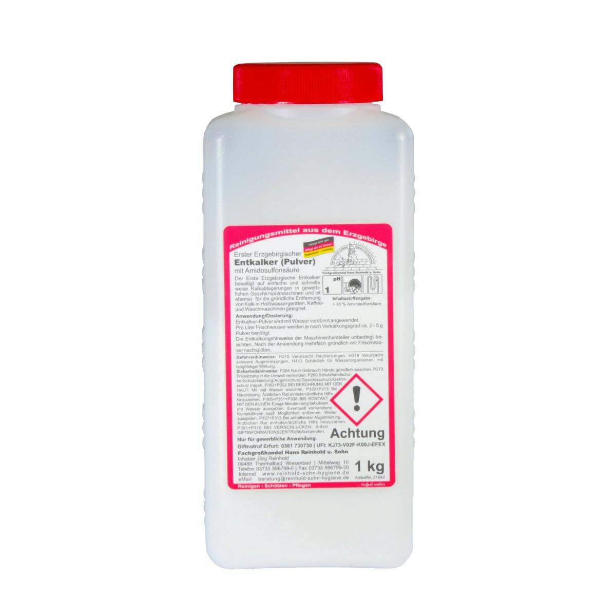 Erster Erzgebirgischer Entkalker, Pulver |  1 kg 