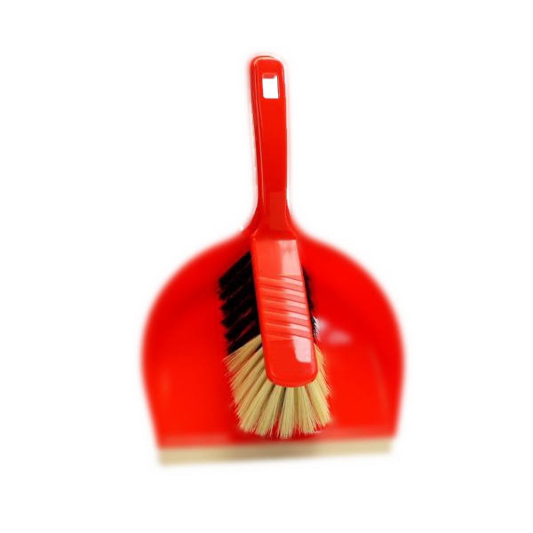 Handfeger 28 cm, Borsten: Propyl-Haar-Mischung, Körper: Kunststoff farbig 
