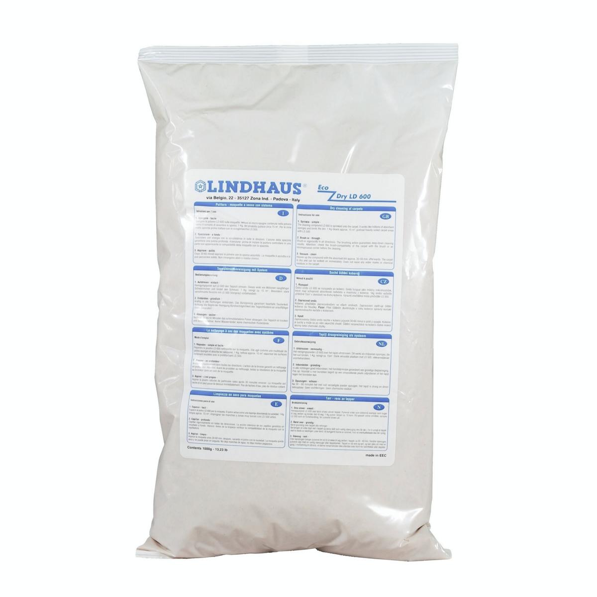 Lindhaus Eco Dry LD 600  Teppichreinigungspulver | 1 kg 
