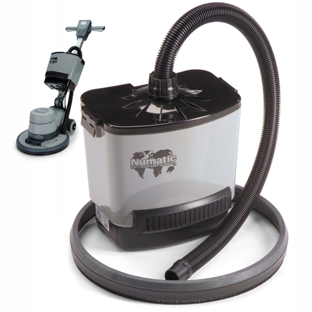 Mietgebühr: NuSpeed Saugeinheit/Saugaggregart Dustrol Set"DT 130" | grau (Mietgerät 98805) 
