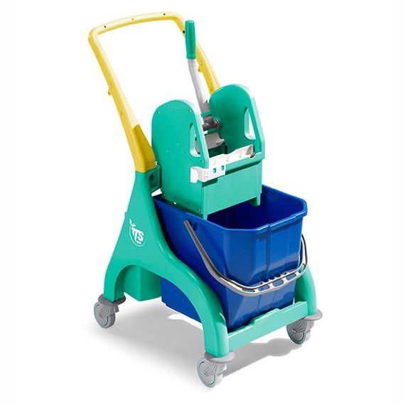 Einfach-Fahrwagen "Nick" grün | 15-Liter 
