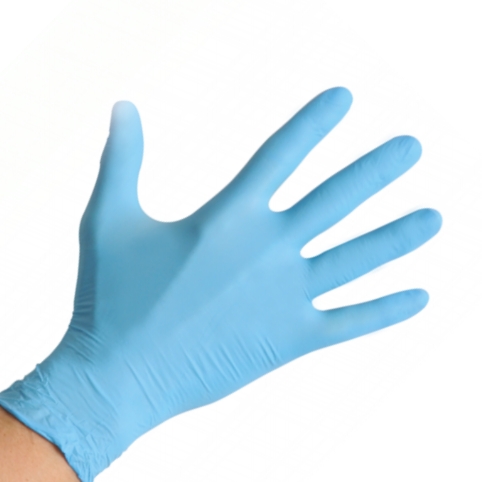 Einweghandschuhe Nitril, puderfrei, blau, "Solution Next pf blue" | 200 Stück/Box 
