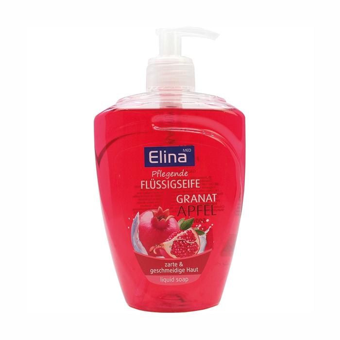 Elina Cremeseife/Flüssigseife in Spenderflasche 500 ml | Granatapfel 