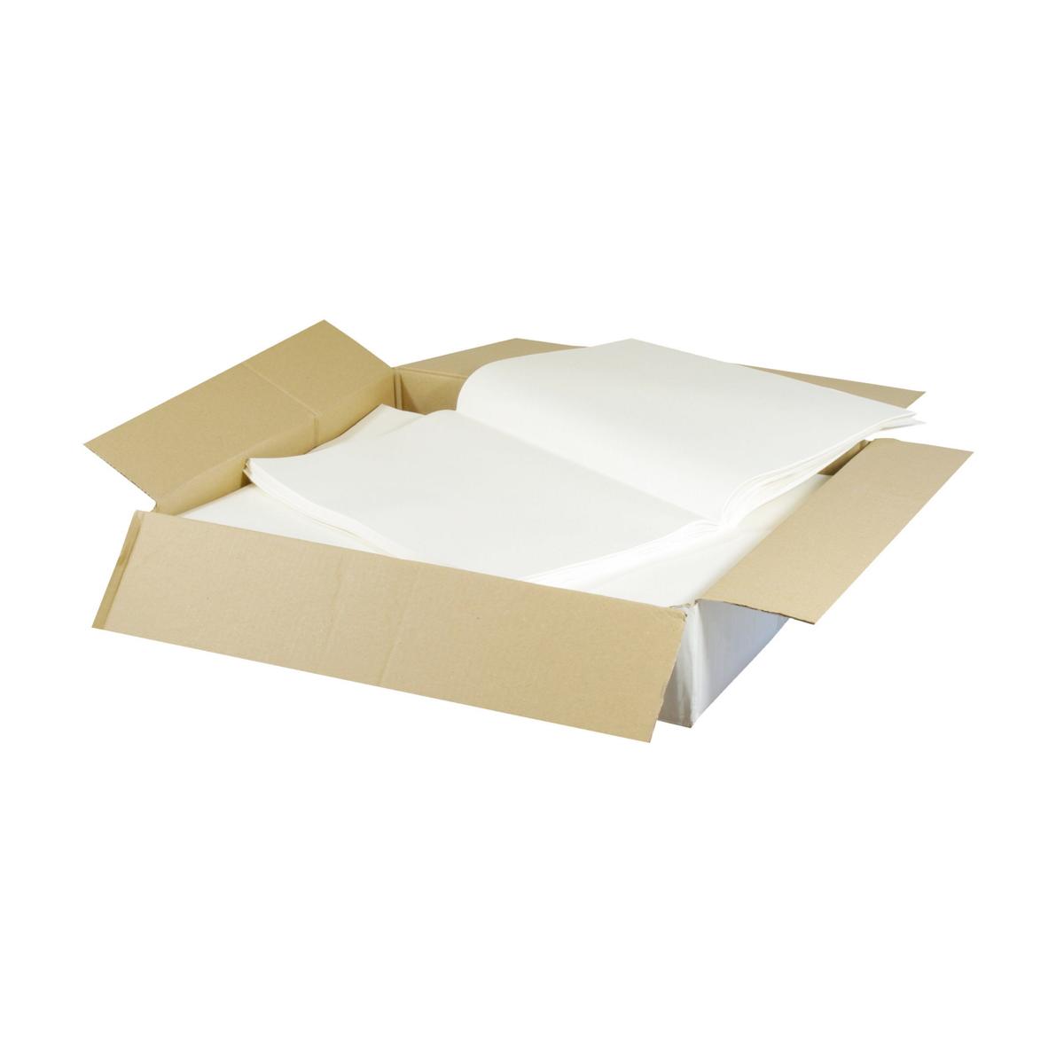 *Einschlagpapier, fettdicht, Pergamentpapier-Ersatz, 37,5 x 50 cm, 1/4 Bogen | 12,5 kg 