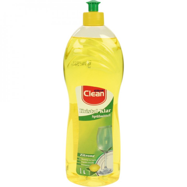 Elina Clean Kristall Klar Spülmittel Zitrone | 1 Liter