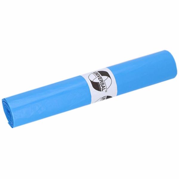 Müllbeutel  60 Liter, 20 µ HDPD blau, 700 x 700 | 50 Stück/Rolle 
