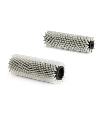 Zubehör/Ersatzteil: Floorwash Bürstenset für Floorwash Bodenreinigungsmaschine F25 | Farbe grau 
