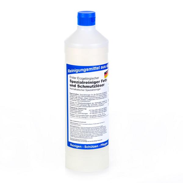 Erster Erzgebirgischer Spezialreiniger, Fett- und Schmutzlöser | 1 Liter 

