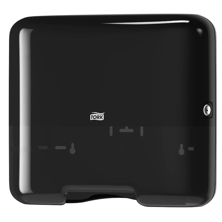 Handtuchspender "Tork-Mini Spender H3-Handtuchsystem Elevation" | schwarz 
