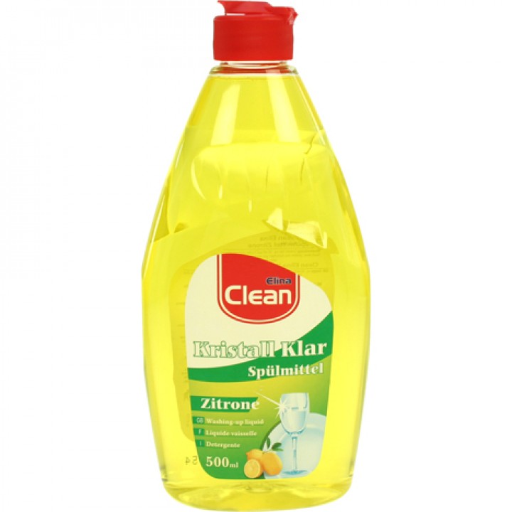 Elina Clean Kristall Klar Spülmittel Zitrone | 500 ml 
