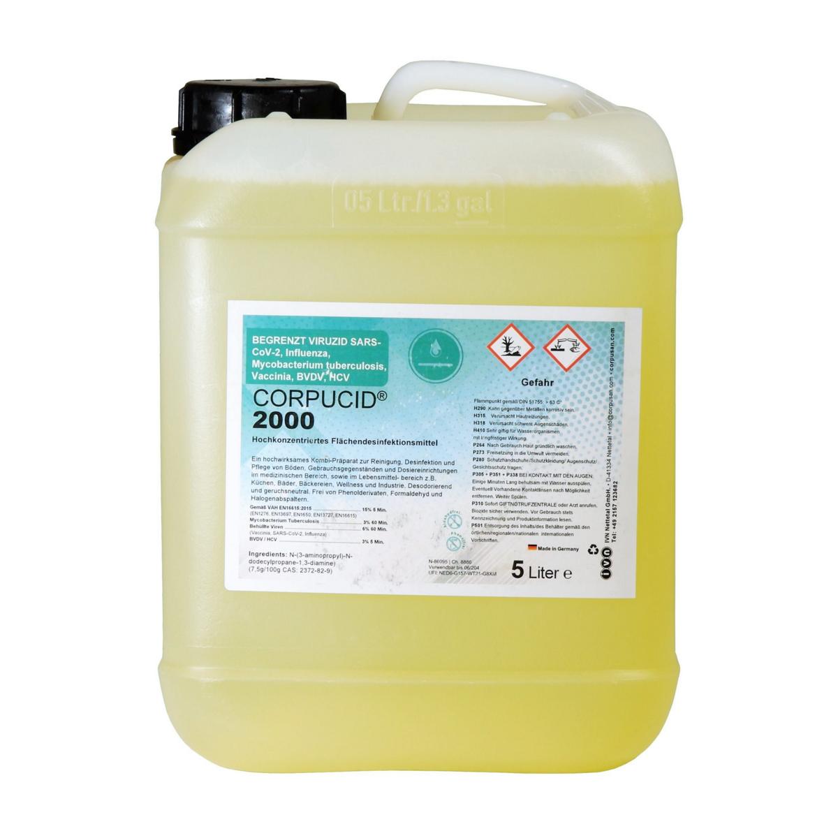 CorpuCid 2000 Flächendesinfektionsreiniger | 5 Liter 
