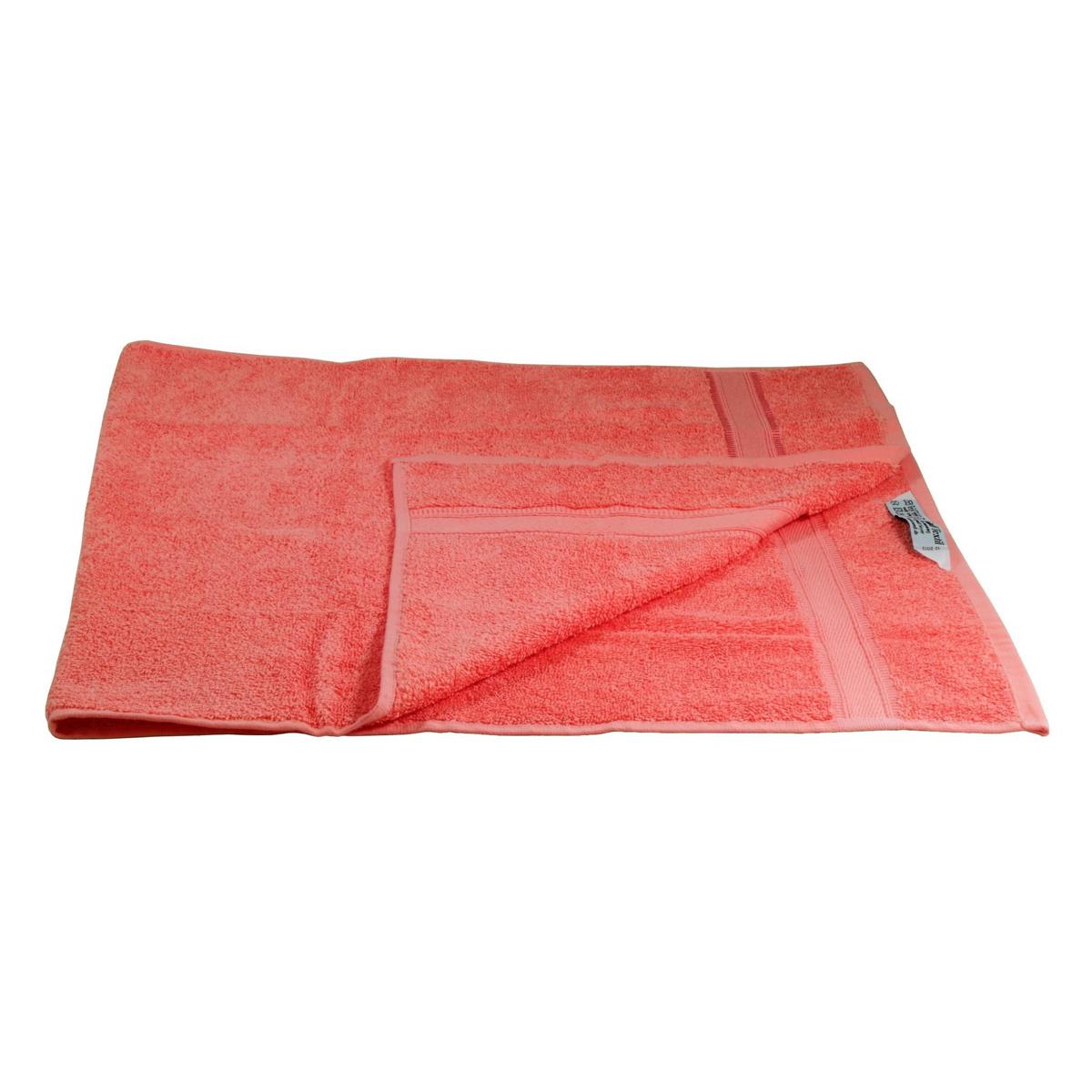 Handtuch Walk, Baumwolle, 50 x 100 cm, mit Glanzbordüre | apricot 
