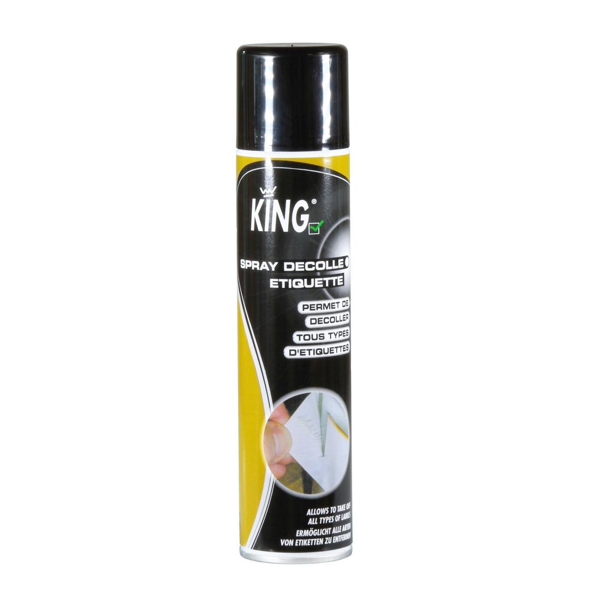 King SPRAY DECOLLE ETIQUETTE | 300 ml 
