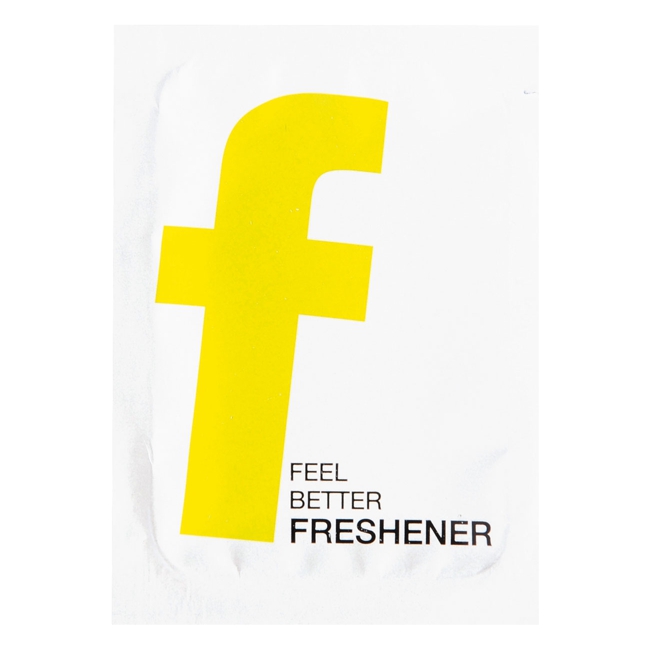 Erfrischungstücher Neutral "Fresh Yellow" | 1000 Stück/Karton 