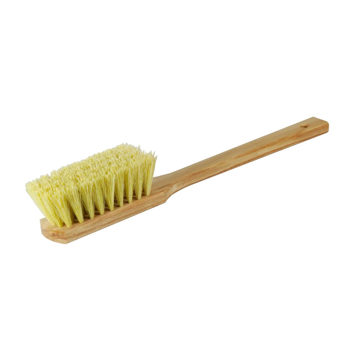 Kotflügelbürste 43 cm, Unionfibre fein, 5-reihig, Holz 