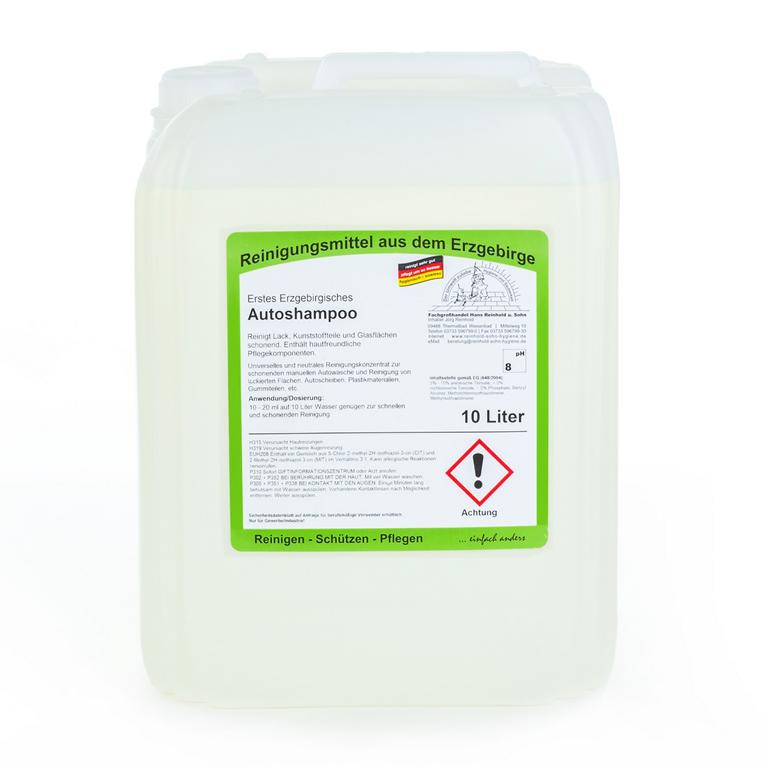 Erstes Erzgebirgisches Autoshampoo | 10 Liter 
