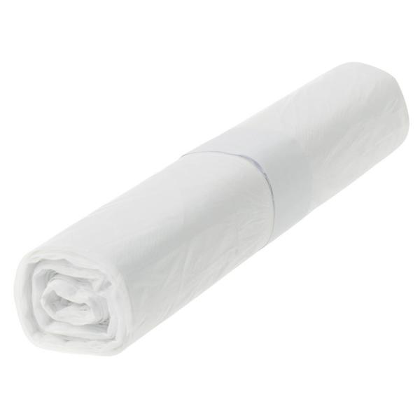 Müllsack   70 Liter,  34 µ, Typ 60, LDPE - Regenerat transparent, 575 x 1000 mm | 25 Stück/Rolle 
