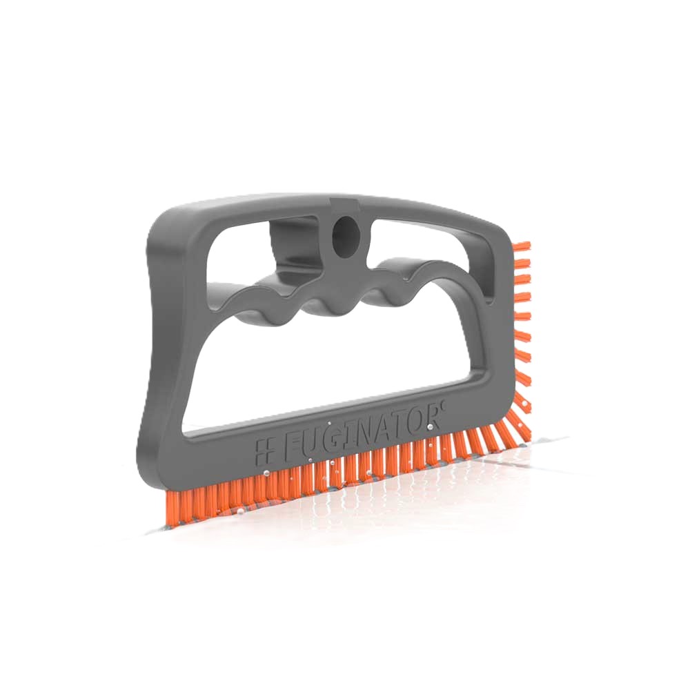 Fugenbürste "FUGINATOR® Recycling" | grau/orange 