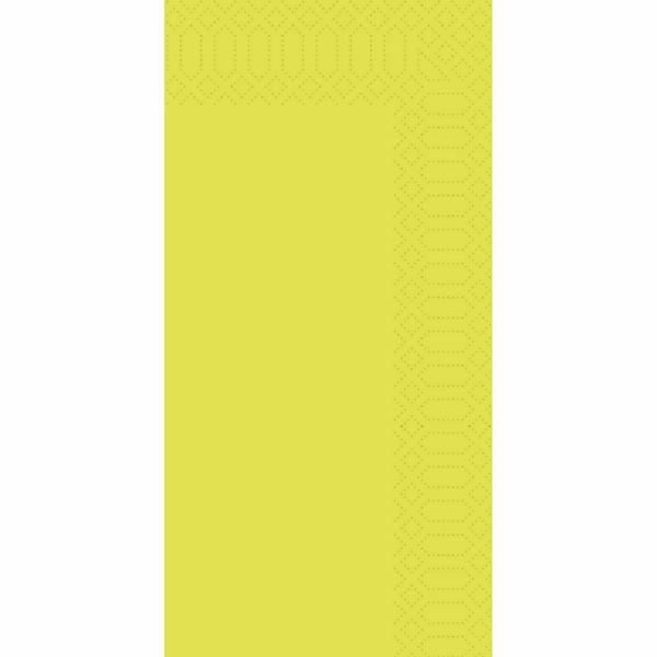 DUNI Zelltuch-Servietten 33 x 33 cm, 3-lagig, 1/8 Falz, 250 Stück/Pack | Kiwi 