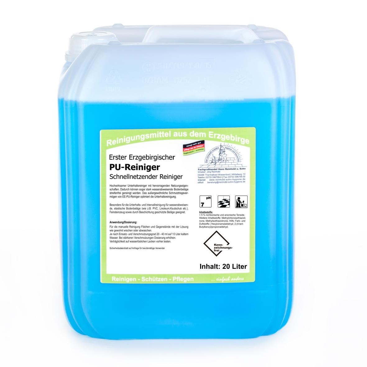 Erster Erzgebirgischer PU-Reiniger | 20 Liter 
