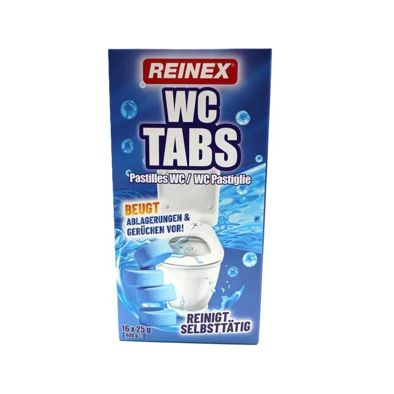 WC-Reiniger- und Entkalkertabs | 16 Tabs á 25 g 