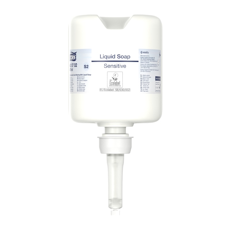 Seifenpatrone "Tork Sensitive Flüssigseife" | 475 ml 
