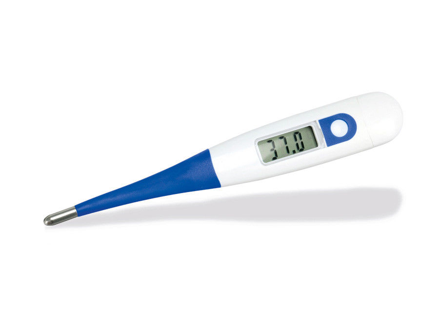 Fieberthermometer digital, wasserdicht | weiß/blau 
