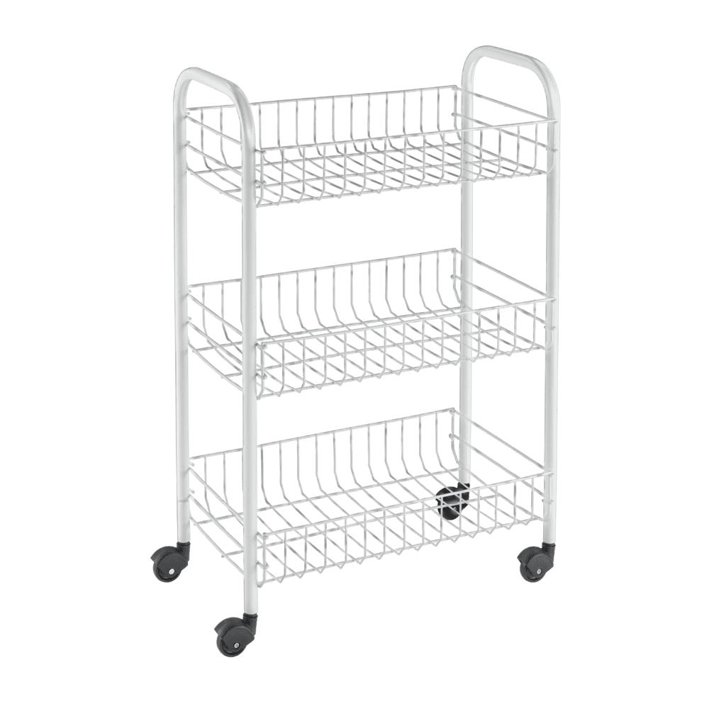 Allzweckwagen/Allzweckregal "Siena" | weiß 
