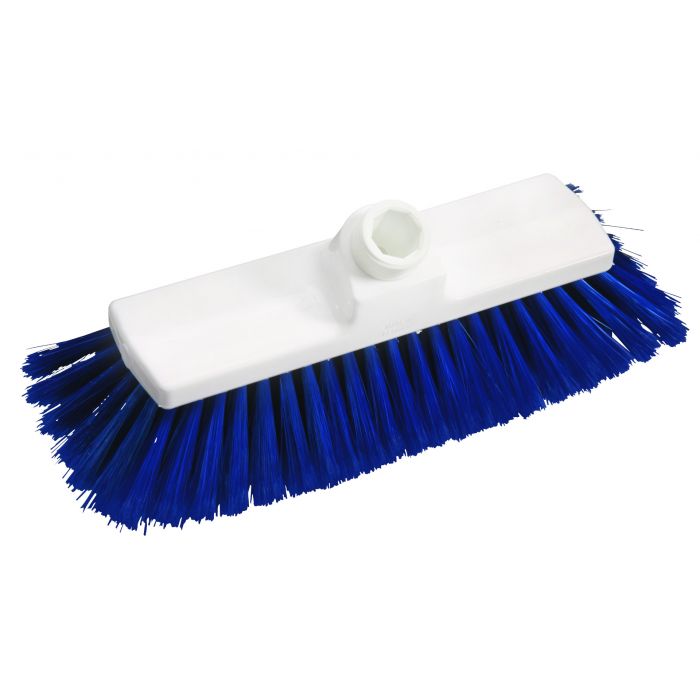 Tank und Wandwaschbürste mit Wasserdurchlauf, geschlitzt | weiß 