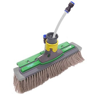 nLite® Power Bürste komplett - ungesplissen, grau, 28 cm | NUK 28 