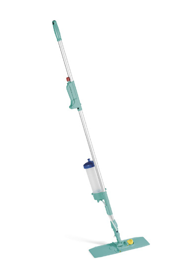 Bio-Dosiersystem/Bio-Pro-Dosiergerät mit Mopp-Halter "Wet-Disinfection" 40 cm + Bio-Flasche 1 Liter | blau 
