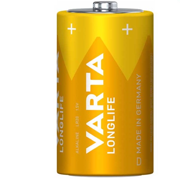 Batterie R20, D-Zelle | 2 Stück/Pack