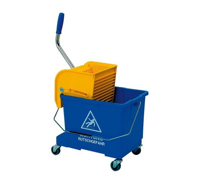 Mini Bucket mit Flachpresse