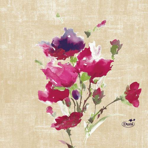 Dunisoft Servietten 40 x 40 cm, 60 Stück/Pack | mit Motiv Jenia 
