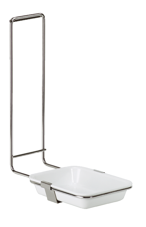 Auffangschale mit Bügel  für Eurospender 1  und Eurospender 1 plus 1000 ml