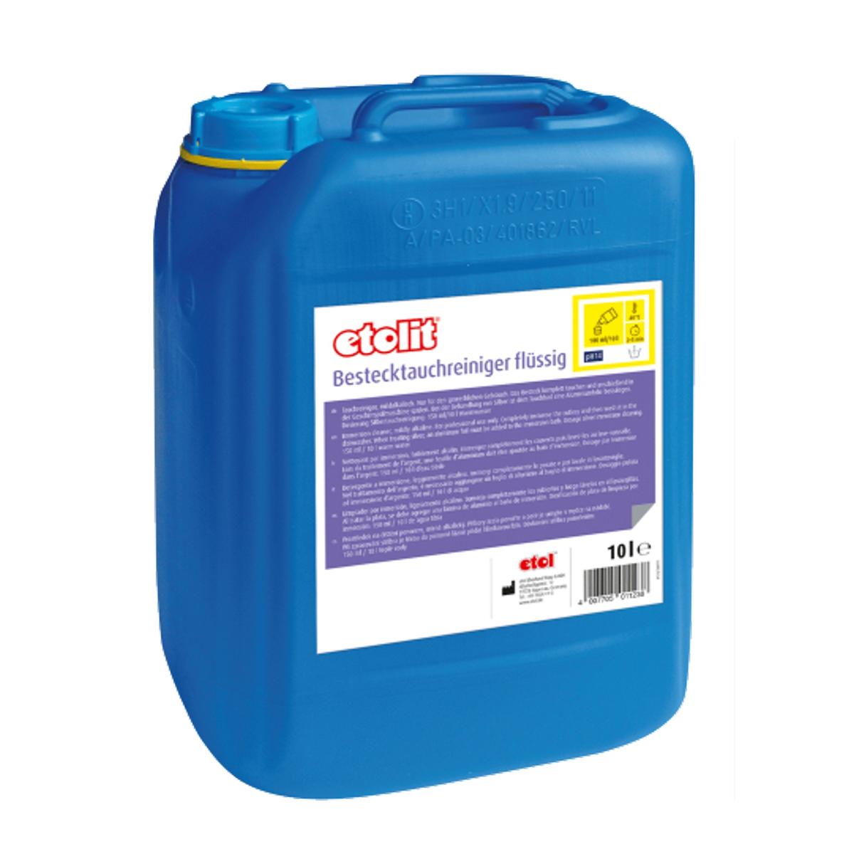 etolit Bestecktauchreiniger flüssig | 10 Liter 
