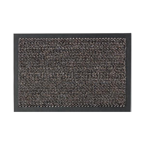 Schmutzfangmatte "ACHAT", Rollenware, 120 cm breit | braun meliert 
