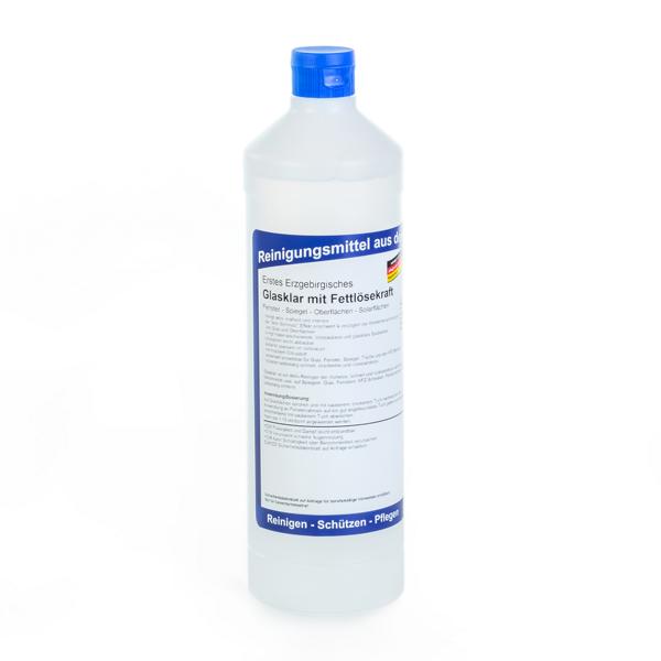 Erstes Erzgebirgisches Glasklar mit Fettlösekraft | 1 Liter 
