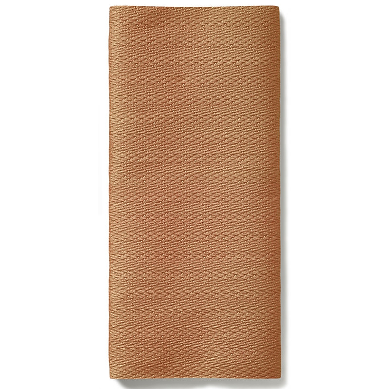 PAPER+DESIGN Tischläufer Tissue 3-lagig, 600 x 33 cm | Moments geprägt Gewebe kupfer