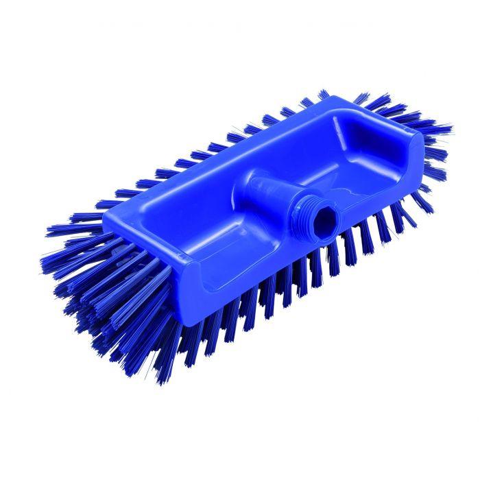 Hygiene - Eckenschrubber, Außengewinde mit Innenachtkant,  32 cm | blau 