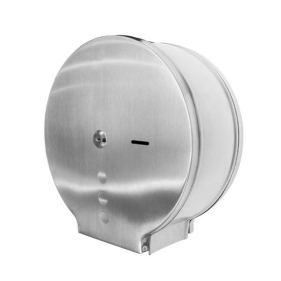 Jumbo-Toilettenpapierspender Edelstahl |  matt 
