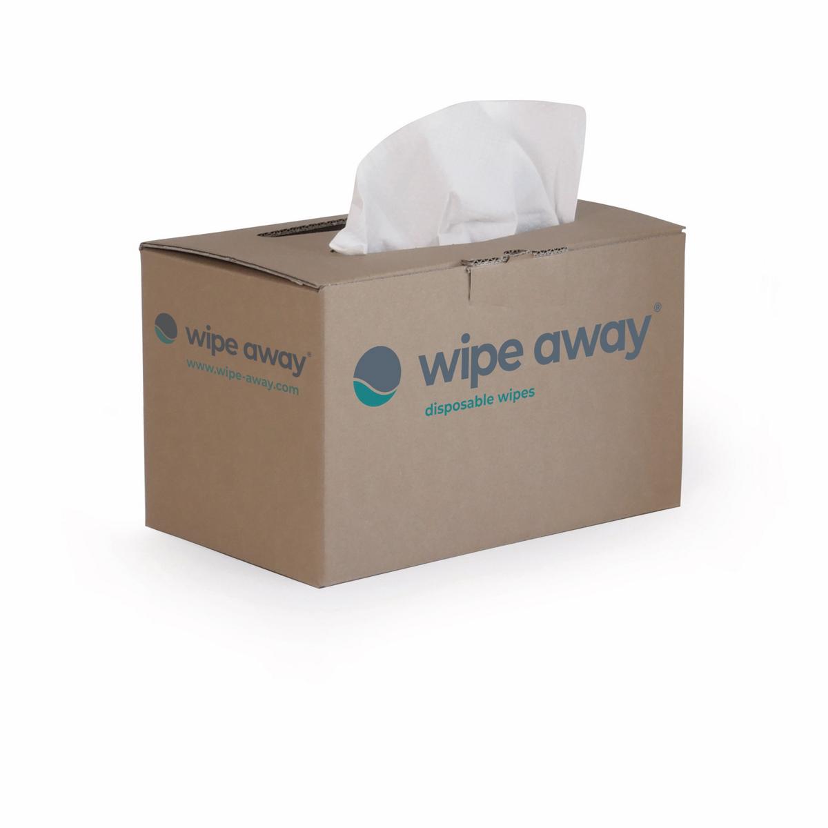 Wischtuch/Poliertuch "wipe away® All-Tex 80", Zick-Zack-Falz, 80 g/m², 42 x 35 cm, weiß | 320 Blatt 