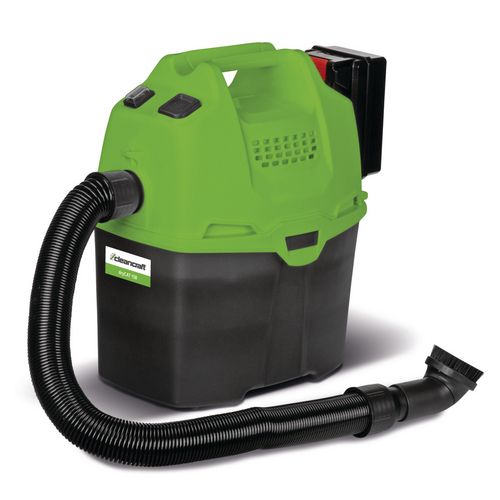 Staubsauger/Trockensauger "cleancraft dryCAT 15B" Batterie-Sauger | grün-schwarz 